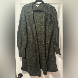 Olive Green Cardigan